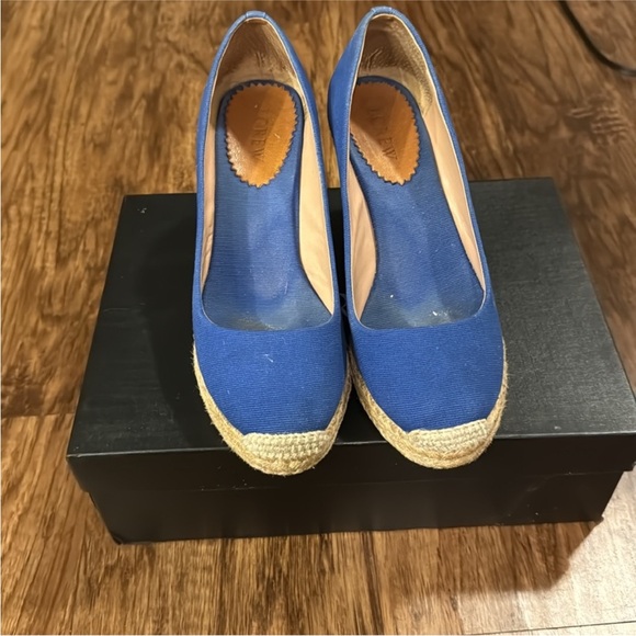 Jcrew wedges size 7 - Picture 2 of 3